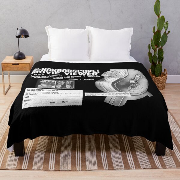 Item preview, HORRORSCOPE MOVIE VIEWER - ADVERT designed and sold by ThrowbackAds.