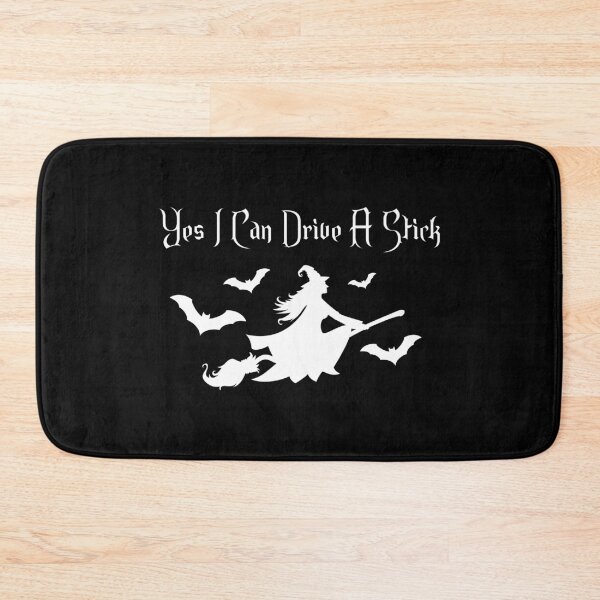 Item preview, Yes I Can Drive A Stick Witch Halloween designed and sold by TheBeastNation.