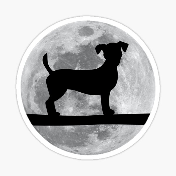 Jack Russell Art shadowheart Silhouette Artwork Made From 