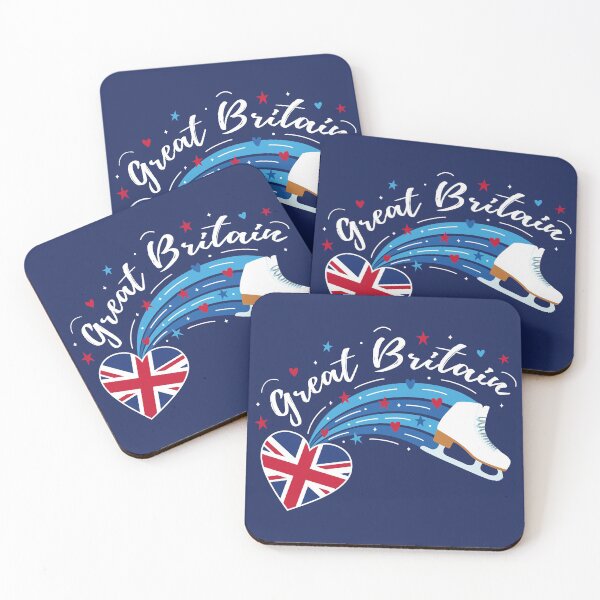 Item preview, British Figure Skating (dark background) designed and sold by TripleTriple.