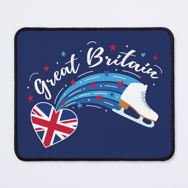 Item preview, British Figure Skating (dark background) designed and sold by TripleTriple.
