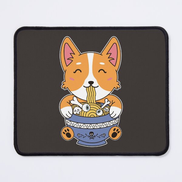 Item preview, Let's Eat Spooky Ramen Corgi Halloween designed and sold by ZaryousStuff.