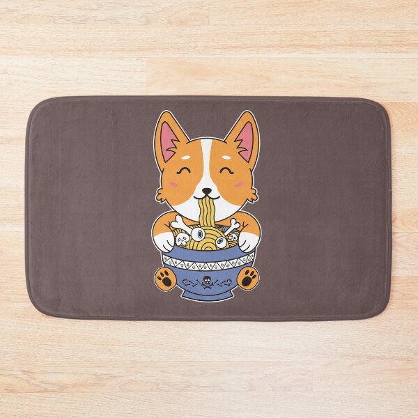 Item preview, Let's Eat Spooky Ramen Corgi Halloween designed and sold by ZaryousStuff.