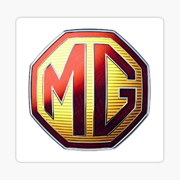 Mg Car Logo Stickers | Redbubble