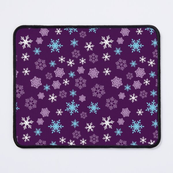 Item preview, Purple, Blue and White Snowflakes designed and sold by SpiritLiving.