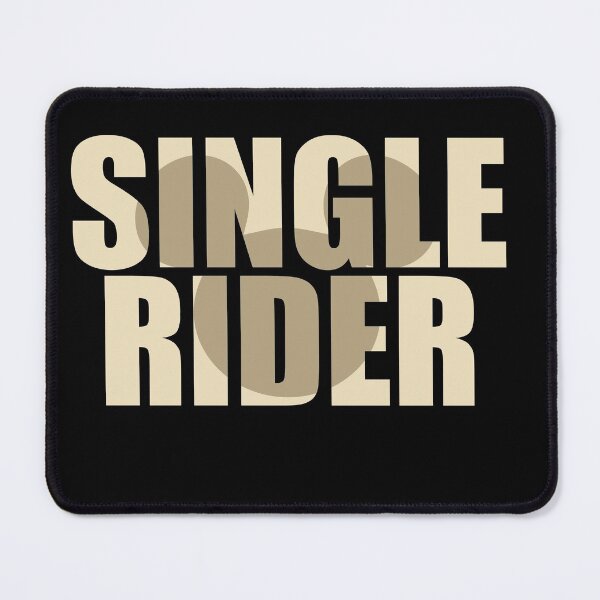 Item preview, Single Rider - Theme Park Queue - Theme Park Art designed and sold by MainStreetStudo.