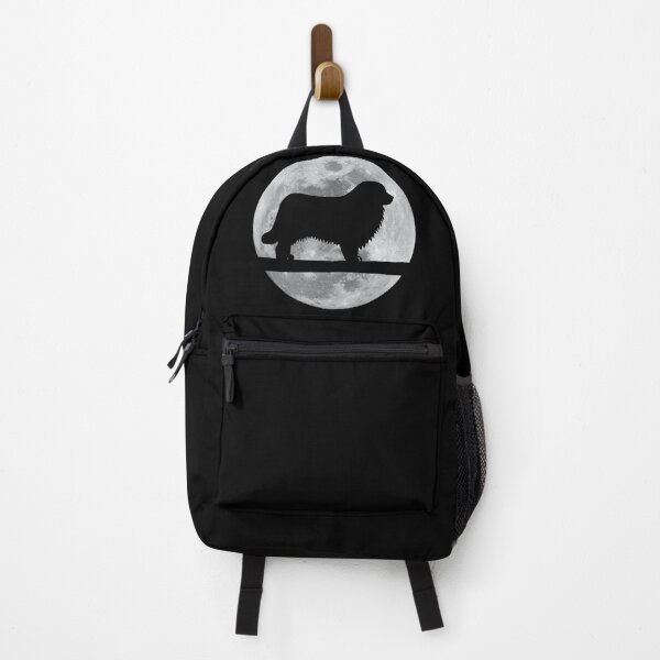 Newfoundland Dog Night Moon newfoundland Lover Backpack