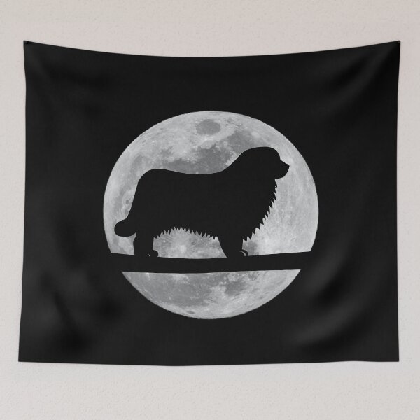 Item preview, Newfoundland Dog Night Moon newfoundland Lover designed and sold by alaechamlal.