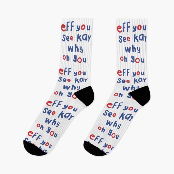 Item preview, Eff, ves a Kay, por qué Oh You, tipografía designed and sold by ellenhenry.