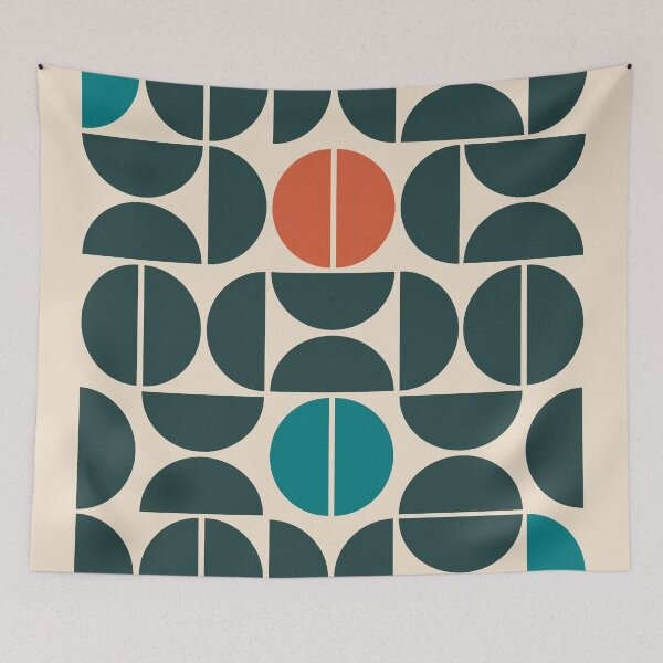 Item preview, Bauhaus style print, Exhibition poster, Mid century modern art, Geometric print, Abstract, Retro designed and sold by KristinityArt.
