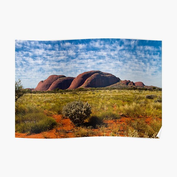 The Olgas, NT Poster