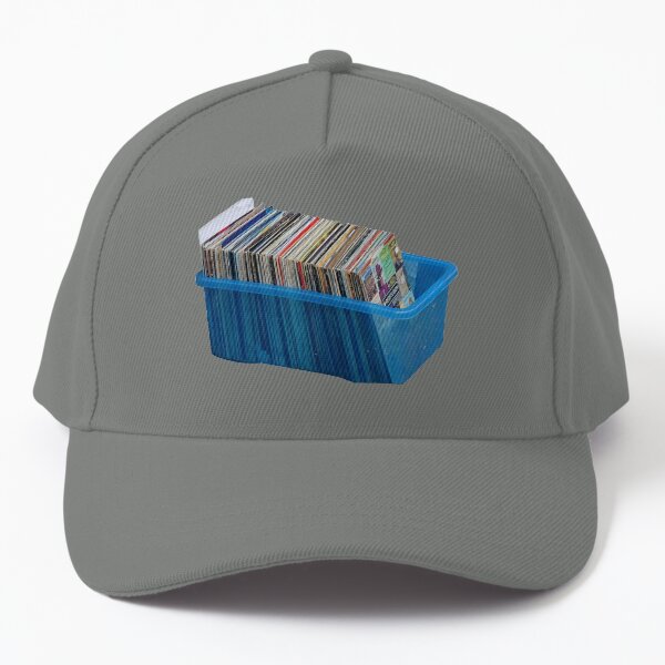 Records in a Plastic Bin Baseball Cap
