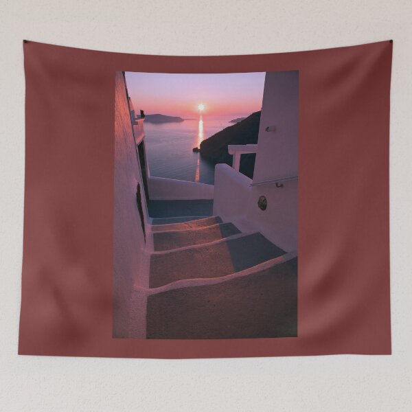 Item preview, Santorini Purple Sunset designed and sold by Paul Thompson Photography.