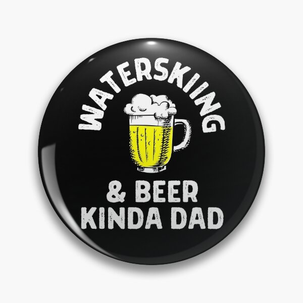 Item preview, Waterskiing & beer kinda dad designed and sold by TheGreenGoat.