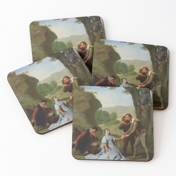 Item preview, D Quixote and Dulcinea del Toboso designed and sold by Vintage Designs +.