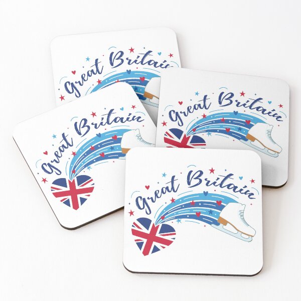 Item preview, British Figure Skating (white background) designed and sold by TripleTriple.