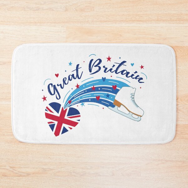 Item preview, British Figure Skating (white background) designed and sold by TripleTriple.