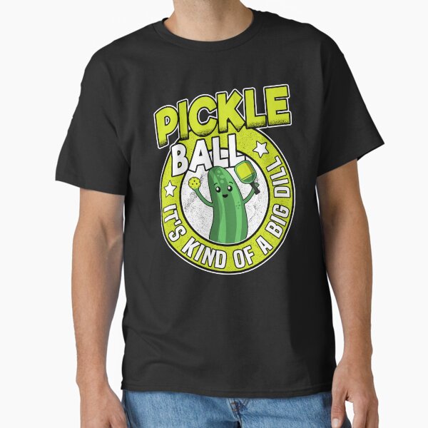 Item preview, Pickleball It's Kind Of A Big Dill Retro Funny Pickle Ball designed and sold by Stronzi.