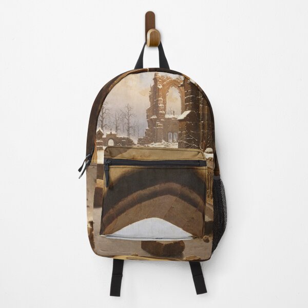 Item preview, Ruins of an Abbey in Winter with a View of Walkenried - Carl Georg Hasenpflug designed and sold by Vintage Designs +.