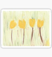 tulips Sticker