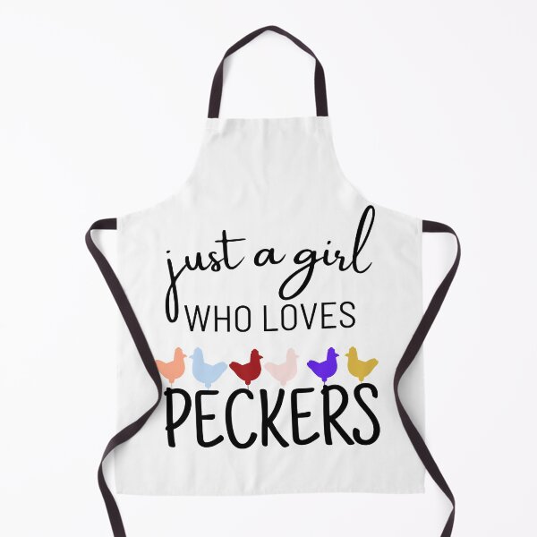 Item preview, Just A Girl Who Loves Peckers designed and sold by ArTips.