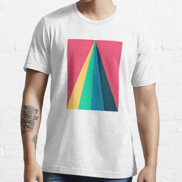 Colored  Mountain Essential T-Shirt