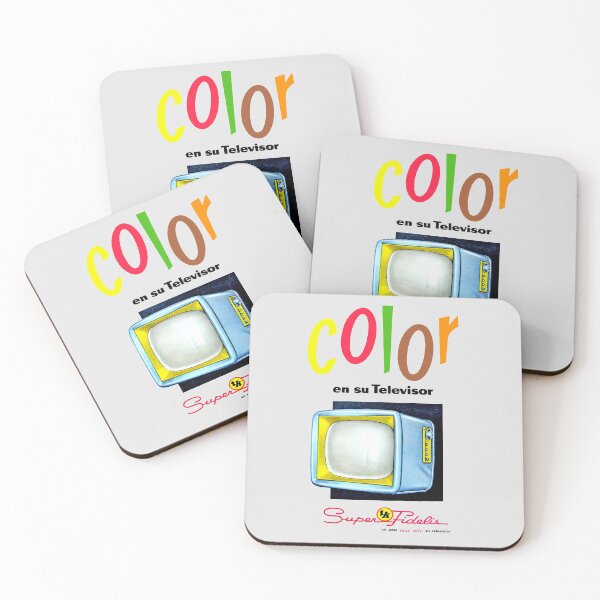 Item preview, COLOR - ¡AHORA EN LA TV! - PROPAGANDA designed and sold by ThrowbackAds.