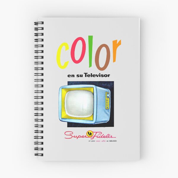Item preview, COLOR - ¡AHORA EN LA TV! - PROPAGANDA designed and sold by ThrowbackAds.