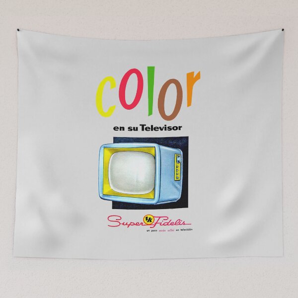 Item preview, COLOR - NOW ON TV! - ADVERT designed and sold by ThrowbackAds.