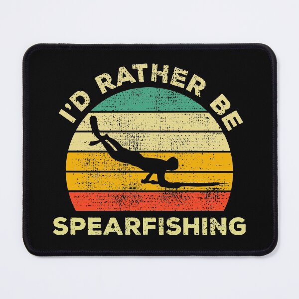 Item preview, I’d Rather Be Spearfishing Vintage Gift For Spearfishers designed and sold by JokeGysen.