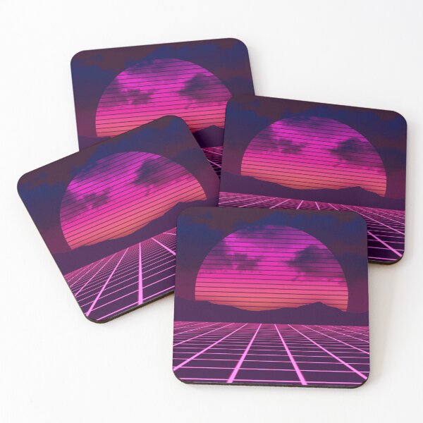 Item preview, Retrowave Landscape designed and sold by retromario80.