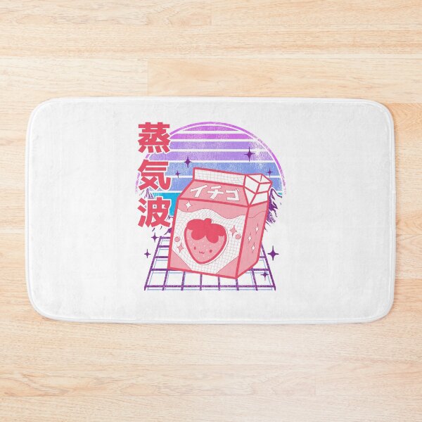 Item preview, Otaku Retrowave Japanese Kawaii Strawberry Milk designed and sold by Stronzi.