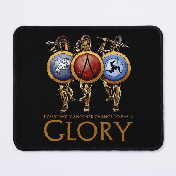 Item preview, Every Day Is Another Chance To Earn Glory - Ancient Greek Hoplites designed and sold by Styrman.