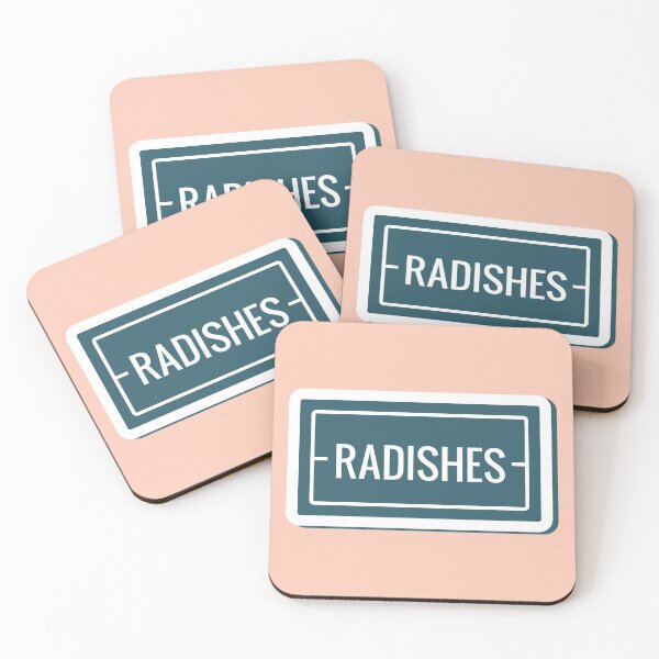 Item preview, Radishes Label designed and sold by TamGustam.