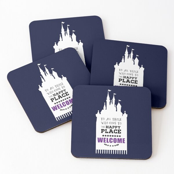 Item preview, To All Those Who Come To This Happy Place Welcome - Theme Park Art designed and sold by MainStreetStudo.
