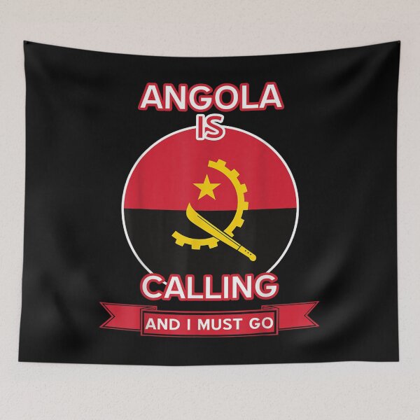Artikelvorschau, Angola Calling muss stolzer Angolaner sein entworfen und verkauft von dominique235.