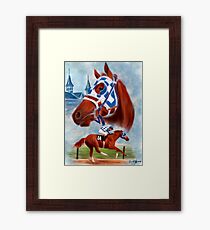 Secretariat Triple Crown Winner Framed Print