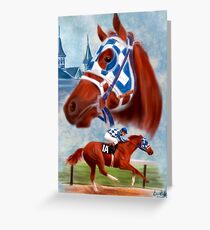Secretariat Triple Crown Winner Greeting Card