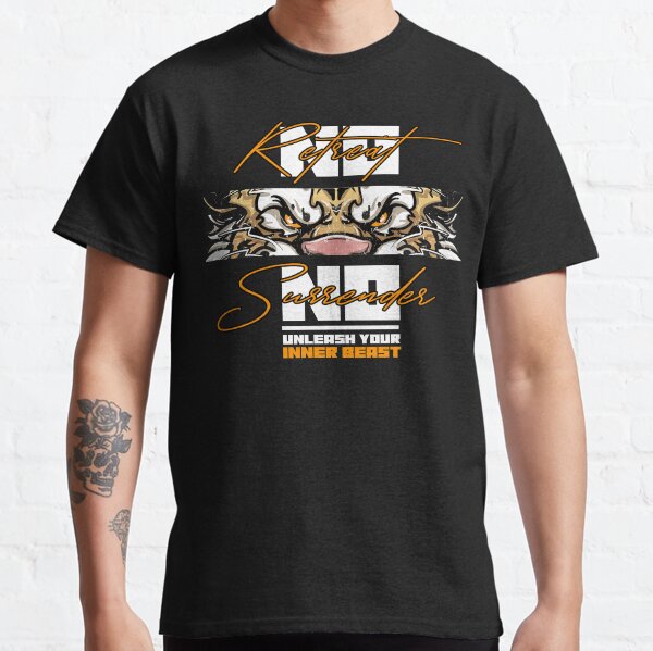 No surrender No Retraet T-shirt classique