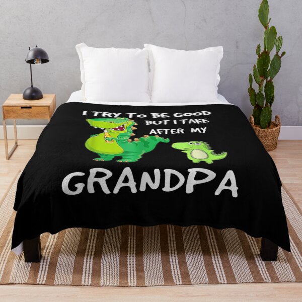 Item preview, Good Take After Grandpa Dinosaur designed and sold by dominique235.