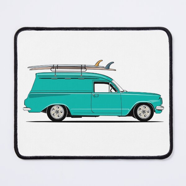 Item preview, EH Panel Van, surf, teal designed and sold by bustednut.
