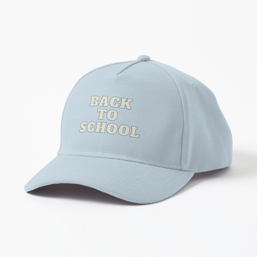 BACK TO SCHOOL, SCHOOL TIME,I LOVE SCHOOL Cap Cap for Sale by  designerrr123