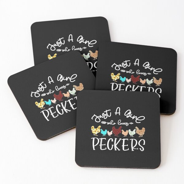 Item preview, Just A Girl Who Loves Peckers I Love Chickens designed and sold by nicholsongregor.