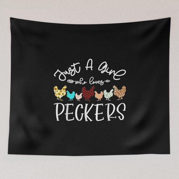 Item preview, Just A Girl Who Loves Peckers I Love Chickens designed and sold by nicholsongregor.