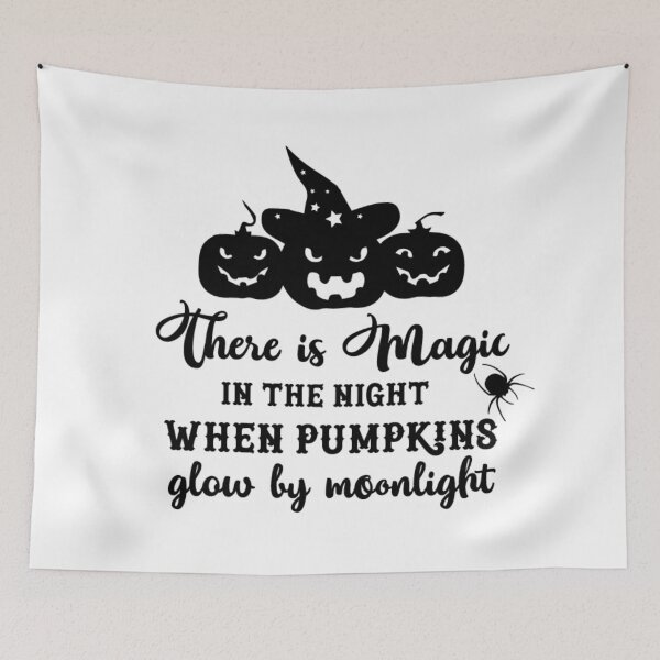 Item preview, There is magic in the night when pumpkins glow by moonlight Halloween - men/ women / kids Halloween  designed and sold by Designs Of all kinds.