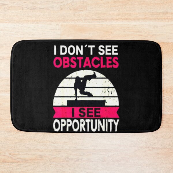 Artikelvorschau, Ich sehe keine Hindernisse Ich sehe Chancen Freerunning Parkour T-Shirt entworfen und verkauft von spolayastore.