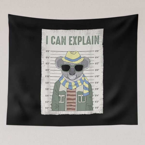 Item preview,  Guilty Explain Koala Mugshot Prison Beer designed and sold by suzanso.