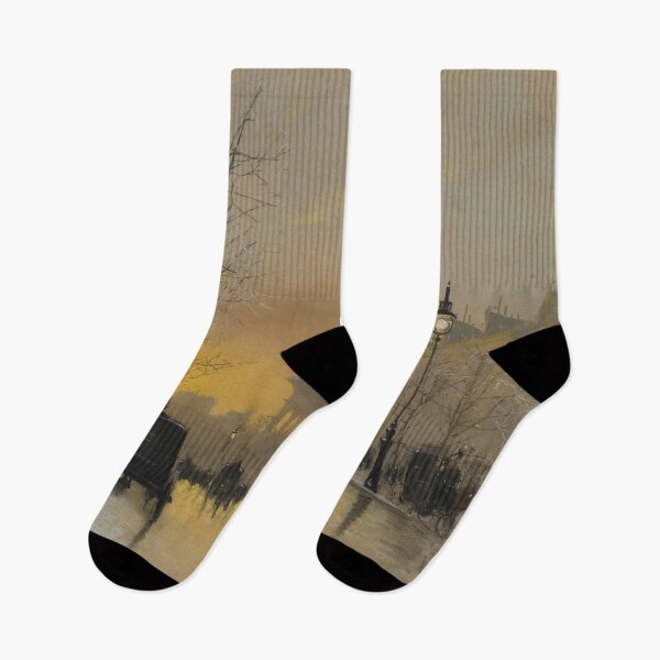 Item preview,  Le Boulevard de la Madeleine en Hiver - Emile Cagniart designed and sold by Vintage Designs +.