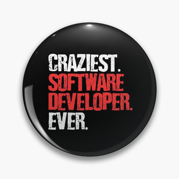 Item preview, Craziest Software Developer Ever Funny Computer Gift designed and sold by Capybara Clothing.