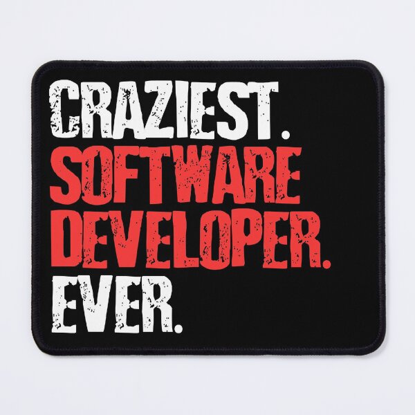 Item preview, Craziest Software Developer Ever Funny Computer Gift designed and sold by Capybara Clothing.